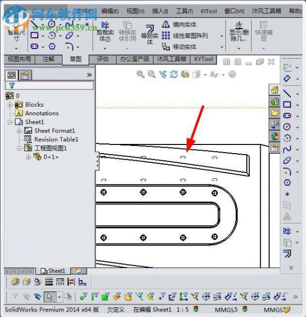隐藏solidworks线条的教程
