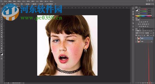 ps祛斑教程
