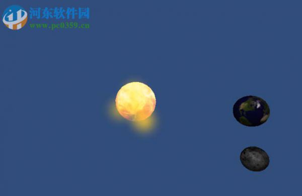 unity3d实现地球太阳月球转动的方法
