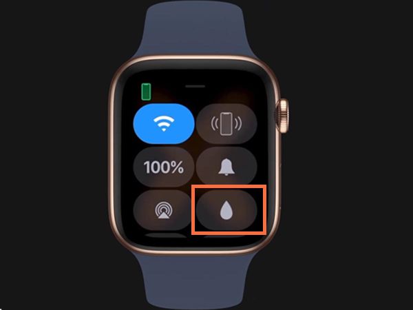 applewatch7如何进行排水