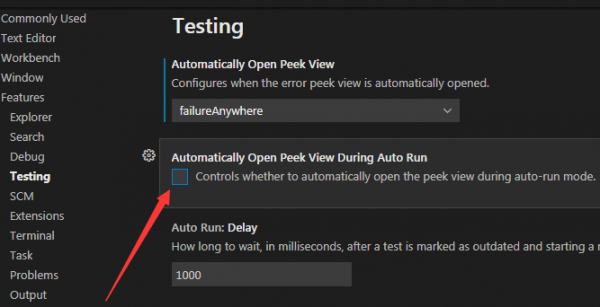 VSCode关闭peek视图自动开启功能方法介绍