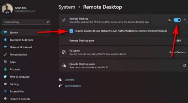 Windows11开启远程访问教程分享