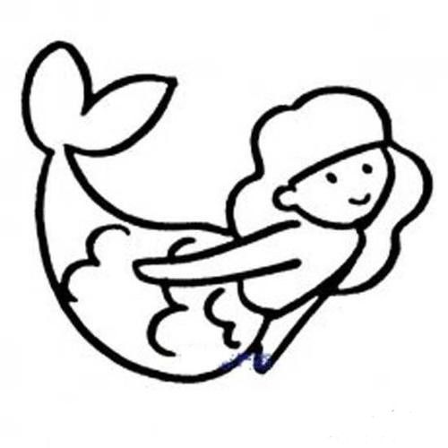 qq画图红包美人鱼怎么画？QQ画图红包所有图案画法汇总
