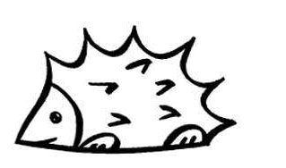 QQ画图红包怎么画刺猬 QQ画图红包刺猬画法一览