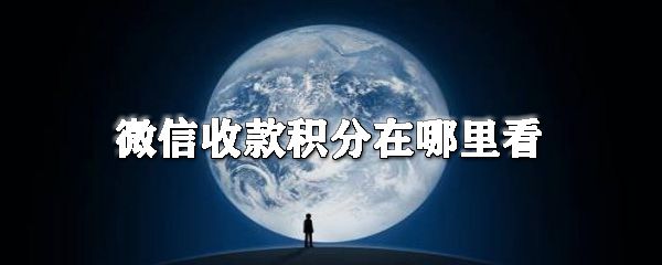 微信收款积分在哪里看_微信支付分功能位置介绍