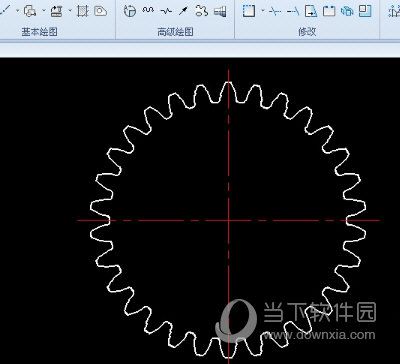 CAXA电子图板怎么画齿轮 标准齿轮绘制方法分享