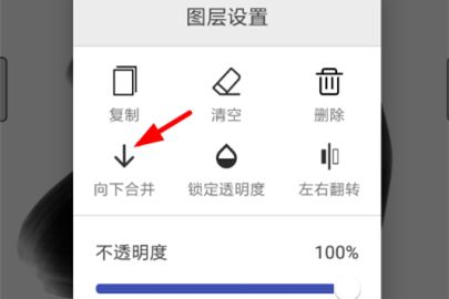 画世界合并图层的操作技巧
