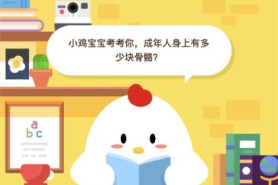 成年人身上有多少块骨骼？