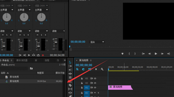 premiere调整音调的操作过程