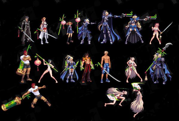 dnf11周年竹子武器装扮外观曝光