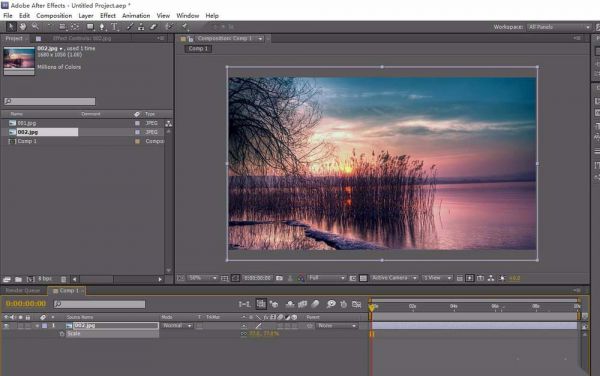 ae制作图形遮罩或文字遮罩的操作步骤
