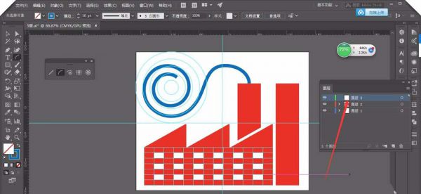 ai绘制多重线条的操作步骤