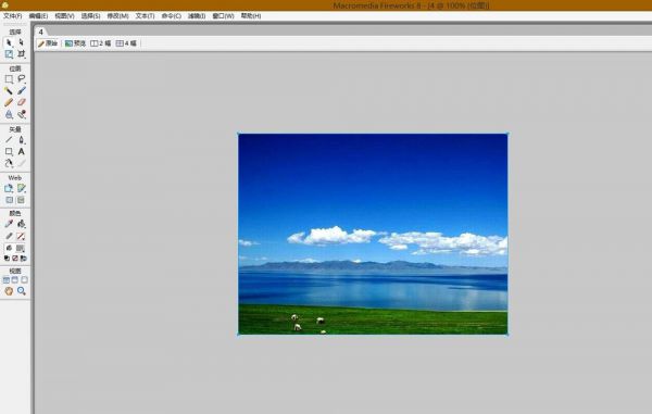 Fireworks制作闪动图片的图文操作步骤
