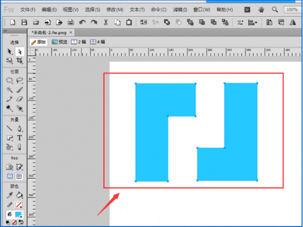 Fireworks给图形添加样式的图文操作步骤