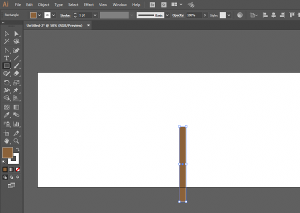 ai绘制铁锹铲子图案的操作教程