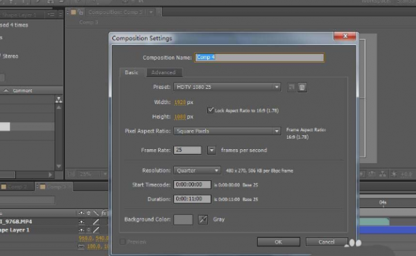 ae让文字居中的操作过程讲解