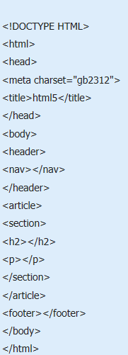 几个解决兼容IE6⁄7⁄8不支持html5标签的几个方法