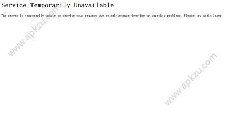 微博显示503是怎么回事