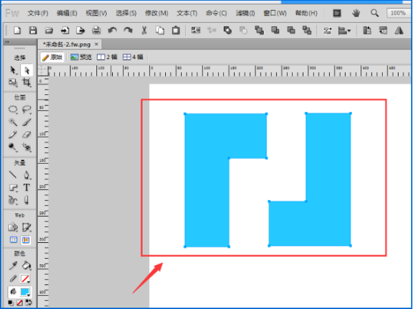 使用Fireworks为图形添加样式操作流程介绍