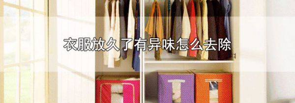衣服放久了有异味怎么去除