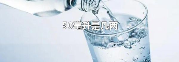 50毫升是几两