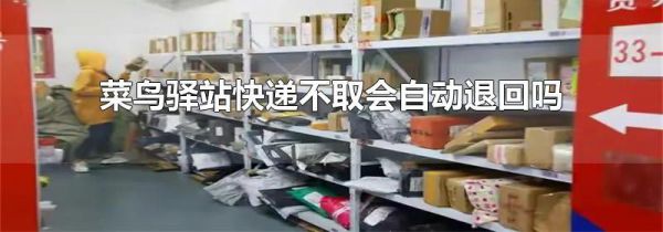 菜鸟驿站快递不取会自动退回吗