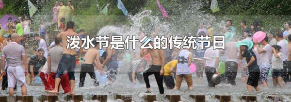 泼水节是什么的传统节日