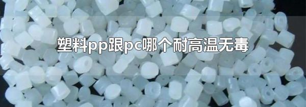 塑料pp跟pc哪个耐高温无毒