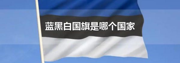 蓝黑白国旗是哪个国家