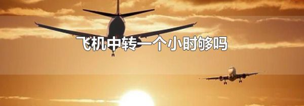 飞机中转一个小时够吗