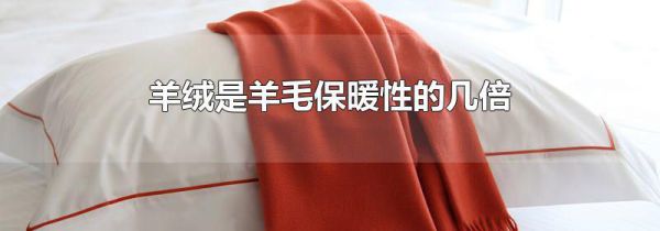 羊绒是羊毛保暖性的几倍
