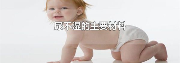 尿不湿的主要材料