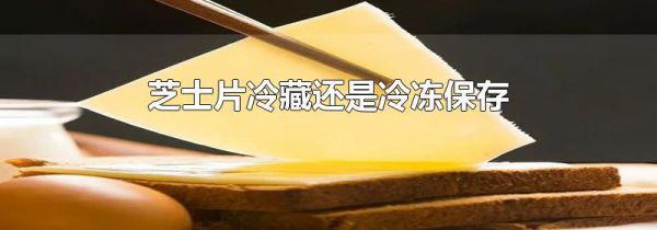 芝士片冷藏还是冷冻保存