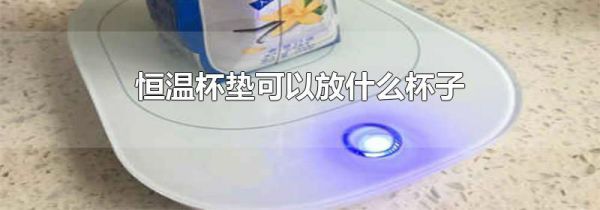 恒温杯垫可以放什么杯子