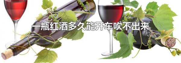 一瓶红酒多久能开车吹不出来