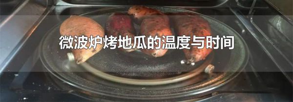 微波炉烤地瓜的温度与时间