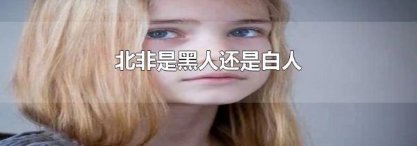 北非是黑人还是白人