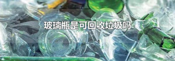 玻璃瓶是可回收垃圾吗