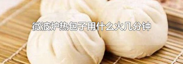 微波炉热包子用什么火几分钟