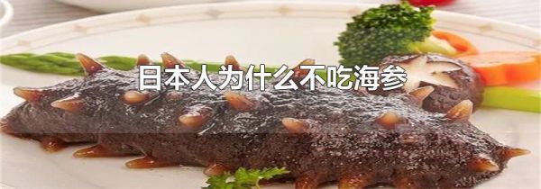 日本人为什么不吃海参