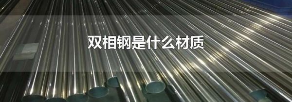双相钢是什么材质