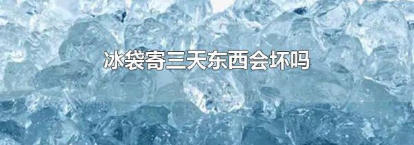 冰袋寄三天东西会坏吗