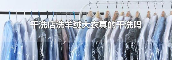 干洗店洗羊绒大衣真的干洗吗
