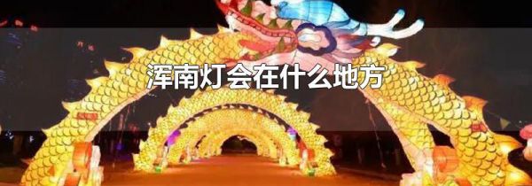 浑南灯会在什么地方