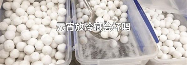 元宵放冷藏会坏吗