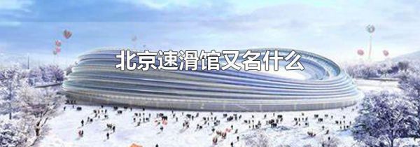 北京速滑馆又名什么