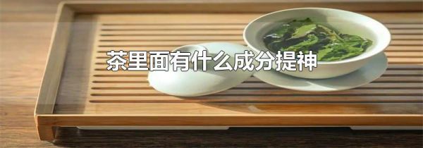 茶里面有什么成分提神