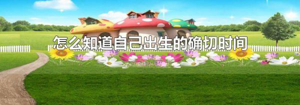 怎么知道自己出生的确切时间