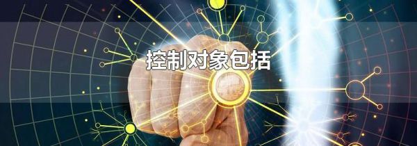 控制对象包括