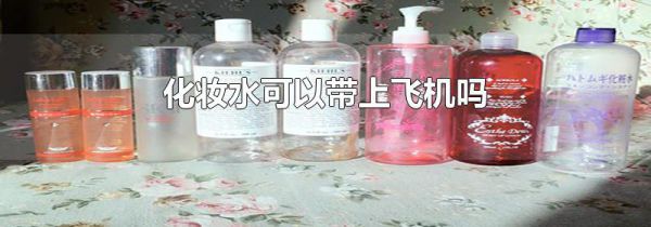 化妆水可以带上飞机吗